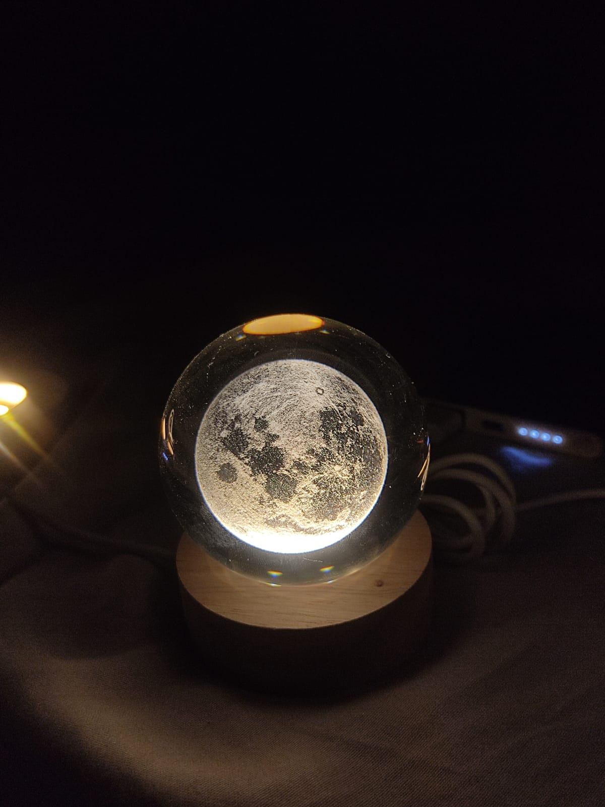 Crystal Ball Moon Lamp