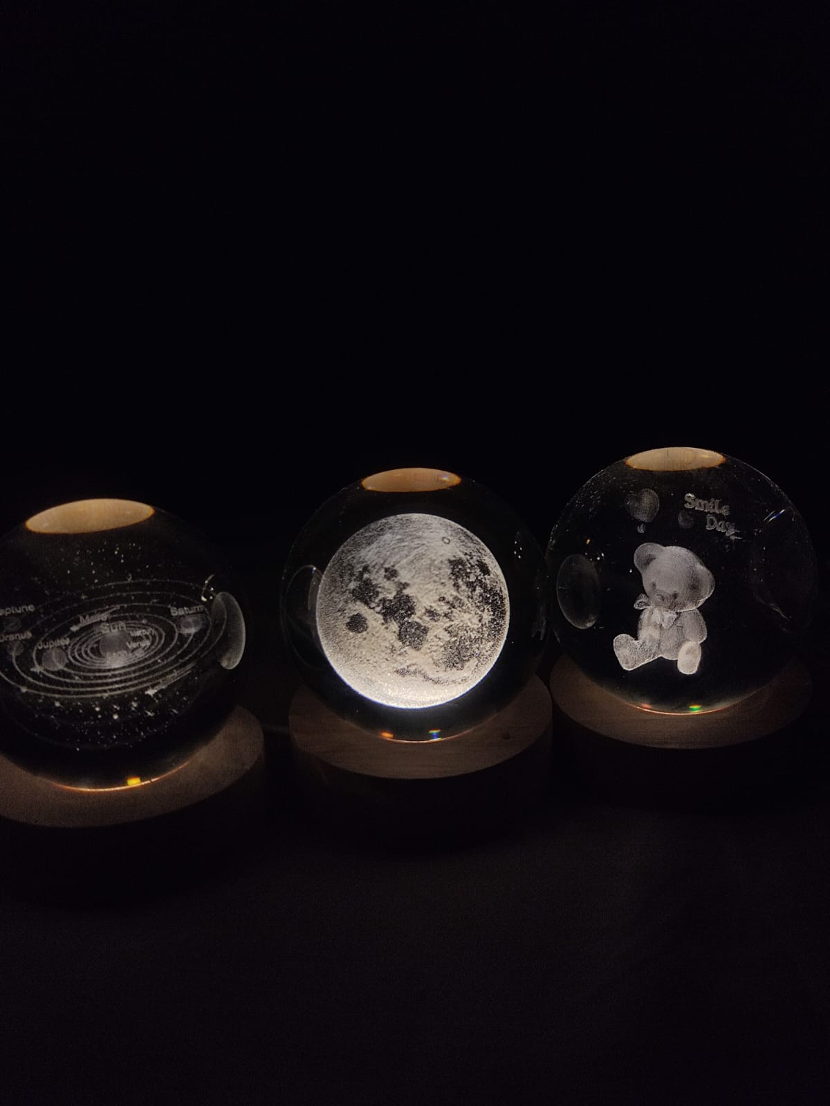 Crystal Ball Moon Lamp